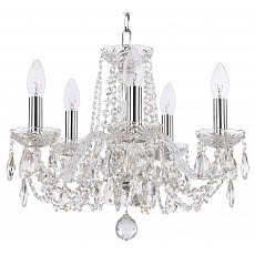 Подвесная люстра bohemia ivele crystal 1402 1402-5-141-ni